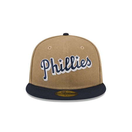 Philadelphia Phillies Canvas Crown 59FIFTY Fitted