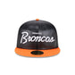 Denver Broncos Faux Leather Crown 59FIFTY Fitted Hat