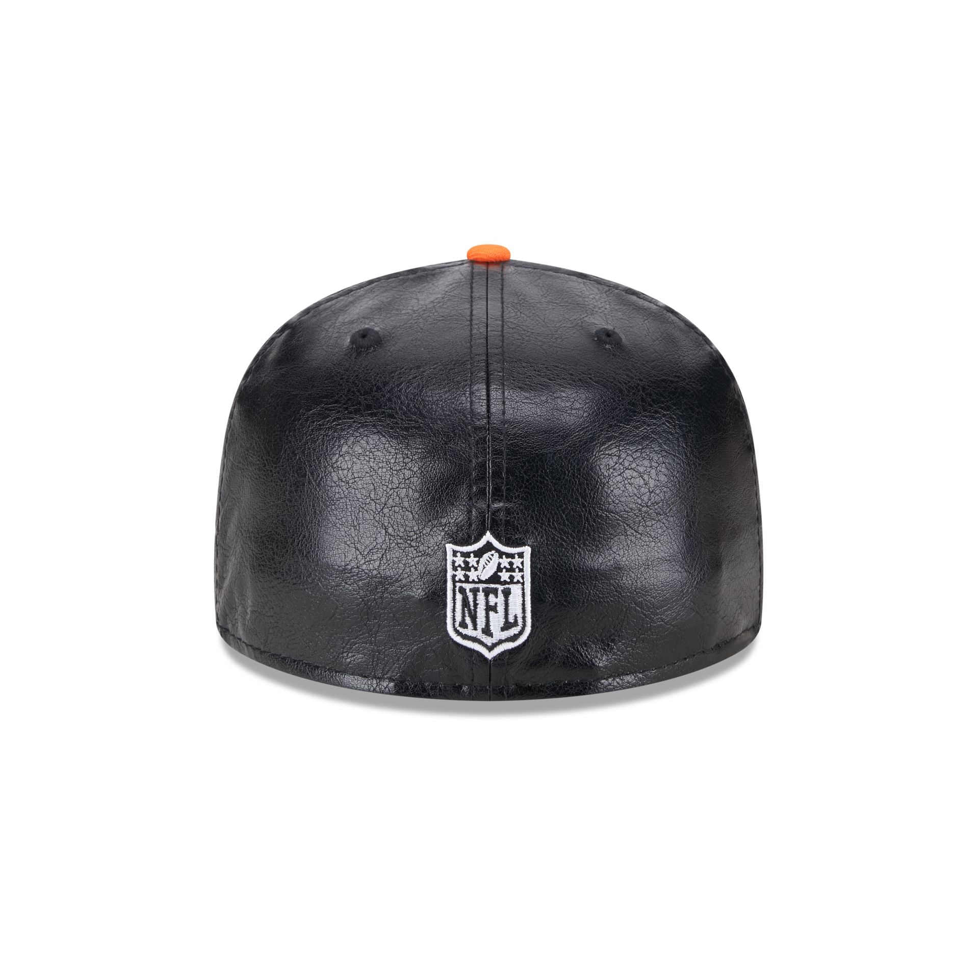 Denver Broncos Faux Leather Crown 59FIFTY Fitted Hat