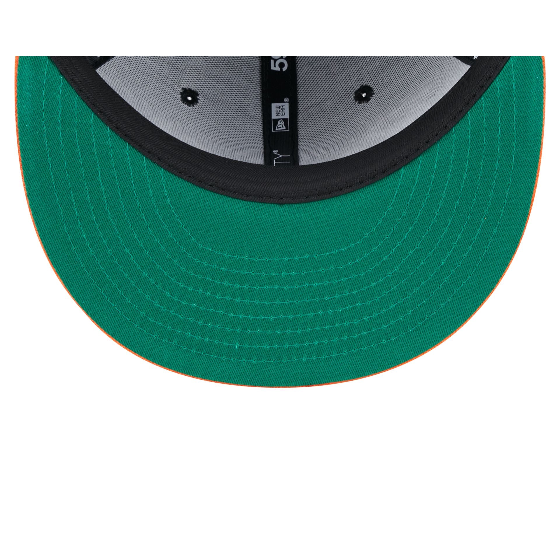 Denver Broncos Faux Leather Crown 59FIFTY Fitted Hat