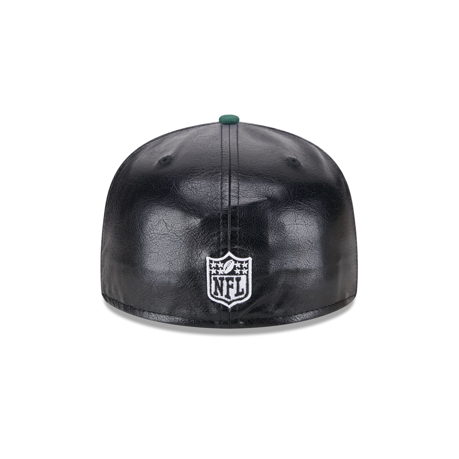 Green Bay Packers Faux Leather Crown 59FIFTY Fitted Hat – New Era Cap