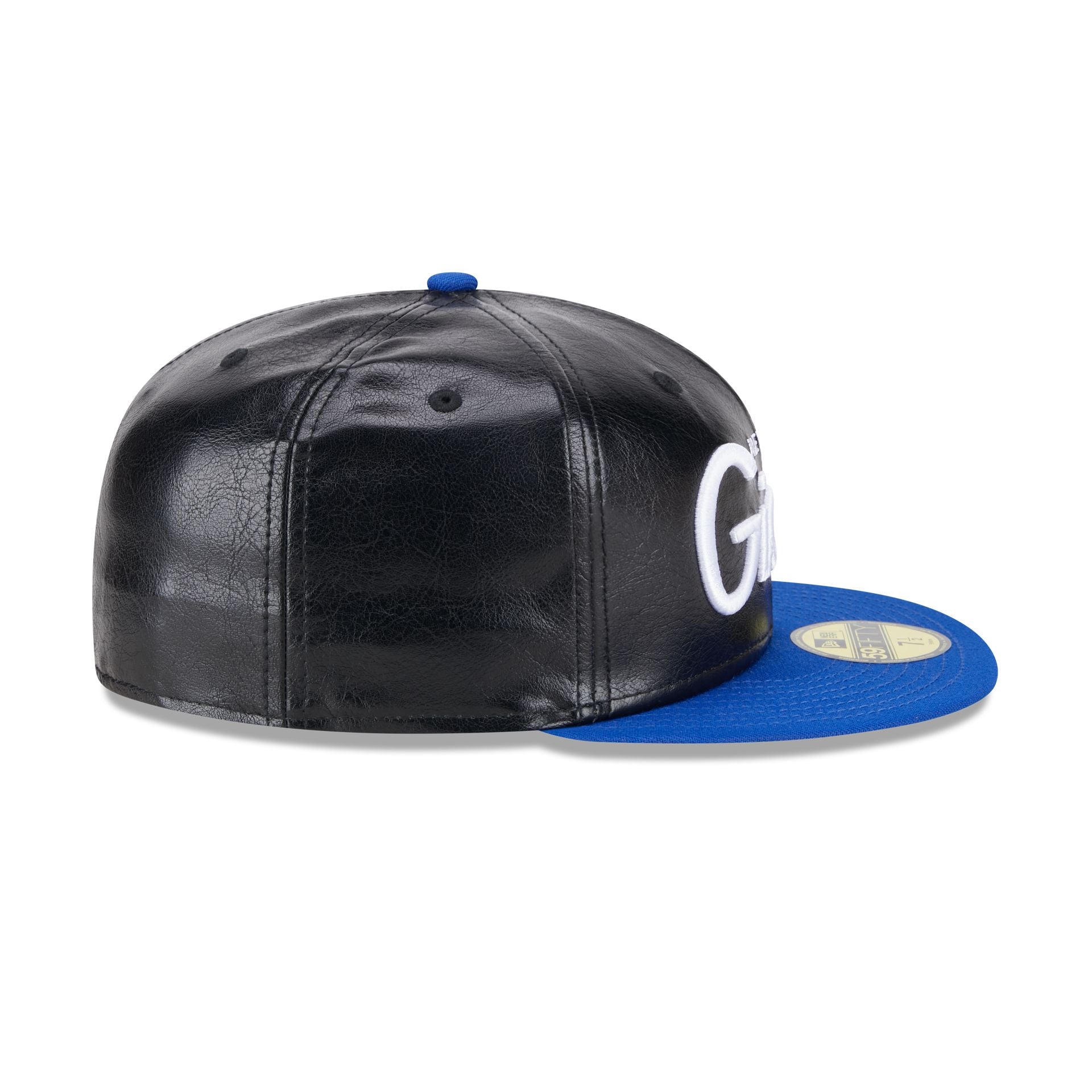 New York Giants Faux Leather Crown 59FIFTY Fitted Hat