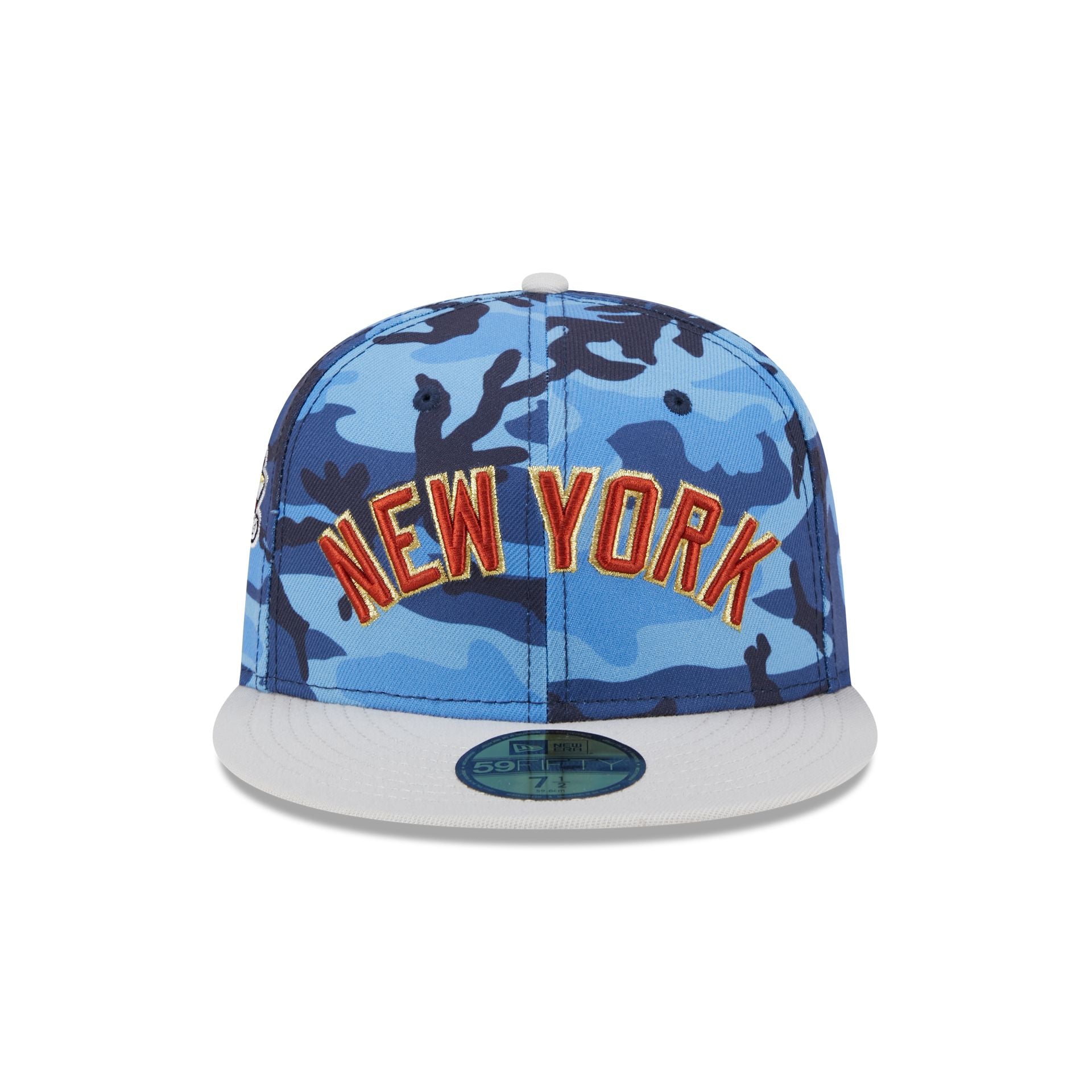 New York Yankees Blue Camo 59FIFTY Fitted Hat – New Era Cap