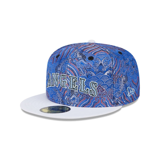 Los Angeles Angels Wave Fill 59FIFTY Fitted Hat - New Era Cap