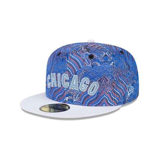 Chicago Cubs Wave Fill 59FIFTY Fitted Hat - New Era Cap