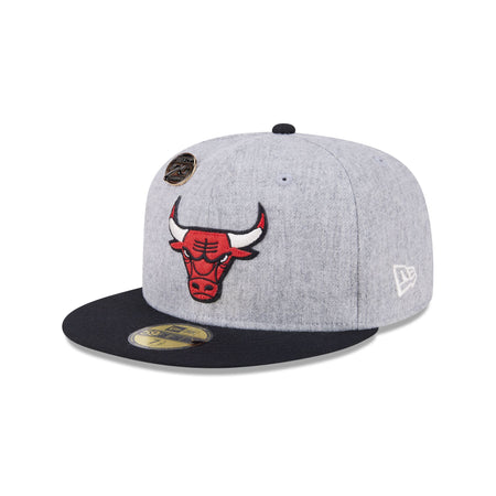 Chicago Bulls 70th Anniversary Gray 59FIFTY Fitted
