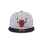 Chicago Bulls 70th Anniversary Gray 59FIFTY Fitted