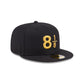 New Era Cap Signature Size 8 1/8 Black 59FIFTY Fitted