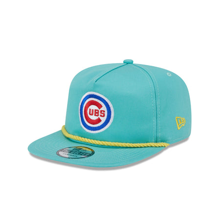 Chicago Cubs Clear Mint Golfer Hat