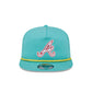 Atlanta Braves Clear Mint Golfer Hat