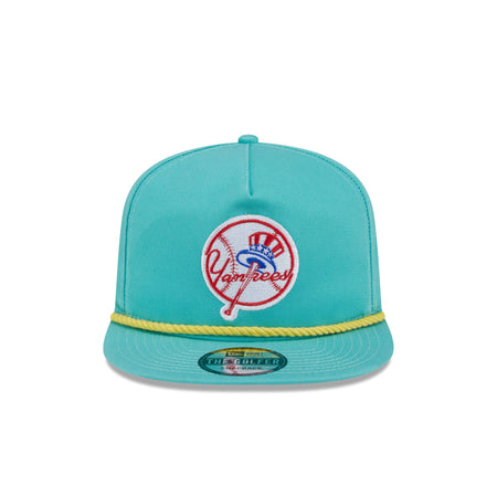 New York Yankees Clear Mint Golfer Hat