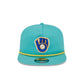 Milwaukee Brewers Clear Mint Golfer Hat