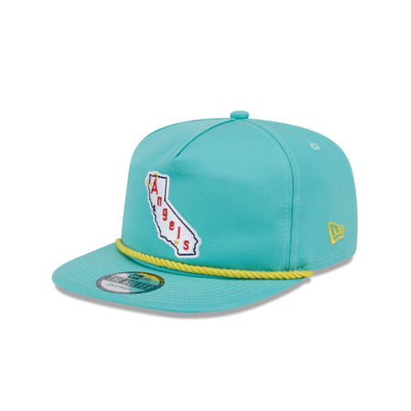 Los Angeles Angels Clear Mint Golfer Hat