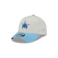 Seattle Mariners Chrome White 9FORTY A-Frame Snapback Hat