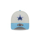 Seattle Mariners Chrome White 9FORTY A-Frame Snapback Hat