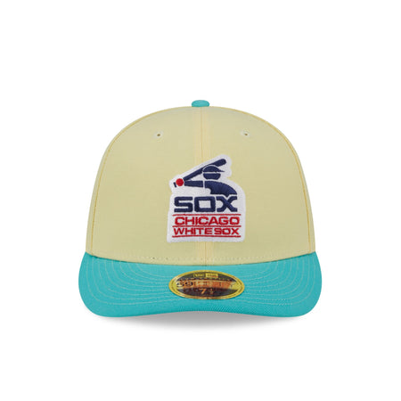 Chicago White Sox Soft Yellow Low Profile 59FIFTY Fitted Hat