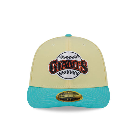 San Francisco Giants Soft Yellow Low Profile 59FIFTY Fitted Hat