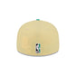 Boston Celtics Soft Yellow Low Profile 59FIFTY Fitted Hat
