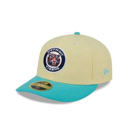 Detroit Tigers Soft Yellow Low Profile 59FIFTY Fitted Hat