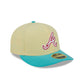 Atlanta Braves Soft Yellow Low Profile 59FIFTY Fitted Hat