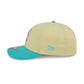 Atlanta Braves Soft Yellow Low Profile 59FIFTY Fitted Hat