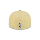 Brooklyn Nets Soft Yellow Low Profile 59FIFTY Fitted Hat