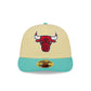 Chicago Bulls Soft Yellow Low Profile 59FIFTY Fitted Hat