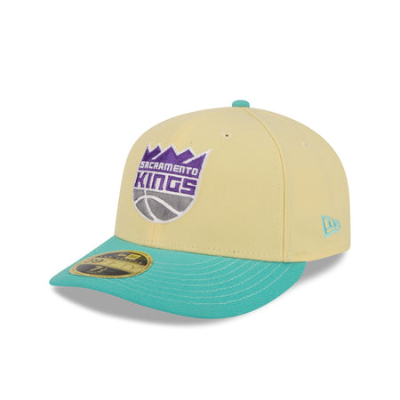 Sacramento Kings Soft Yellow Low Profile 59FIFTY Fitted Hat