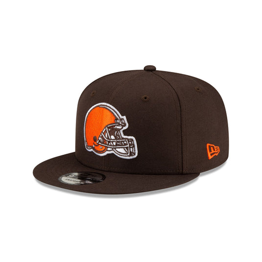 Cleveland Browns Basic Brown 9FIFTY Snapback Hat - New Era Cap