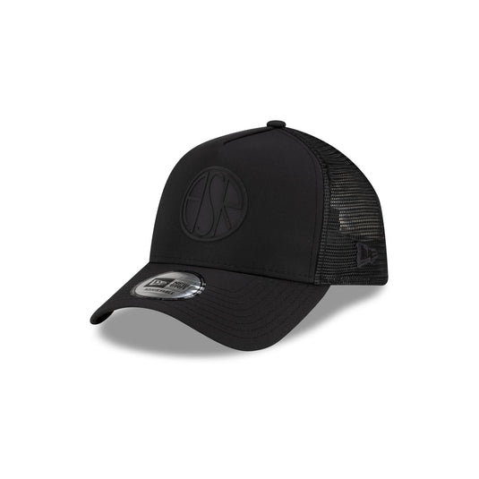 AS Roma Poly 9FORTY A-Frame Trucker Hat - New Era Cap