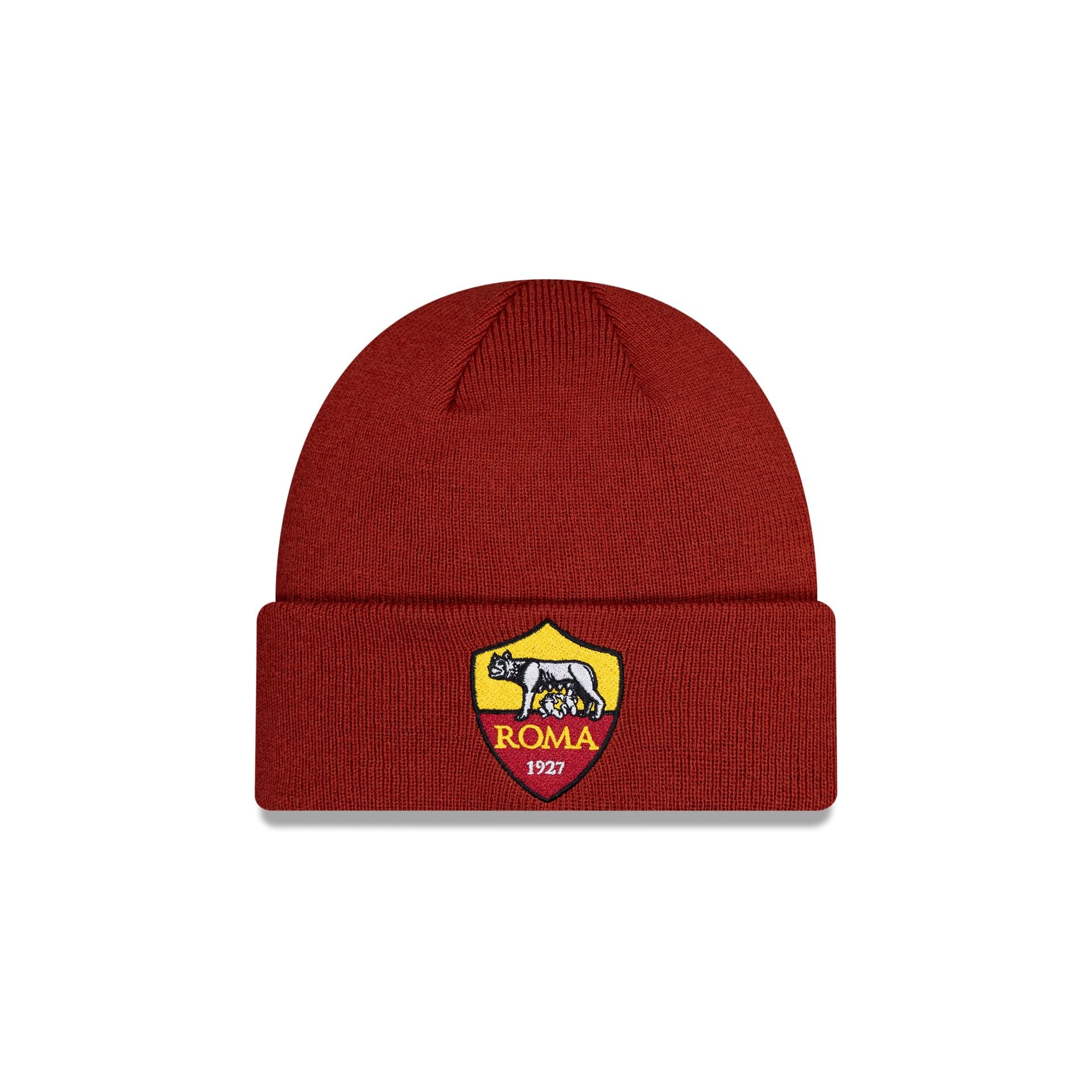 AS Roma Red Cuff Knit Hat – New Era Cap