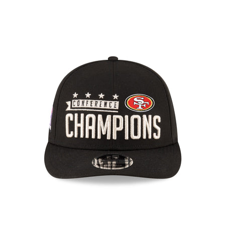 San Francisco 49ers 2023 Conference Champions Locker Room Low Profile 9FIFTY Snapback Hat