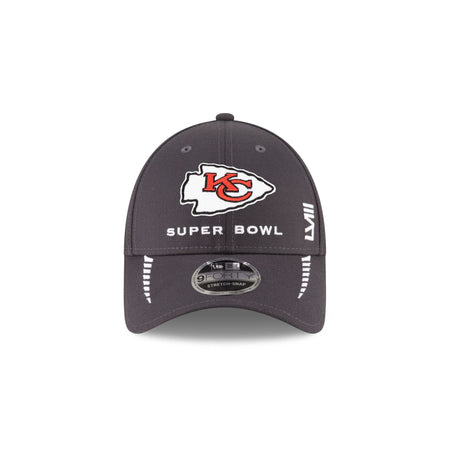 Kansas City Chiefs Super Bowl LVIII Sideline 9FORTY Stretch Snap Hat