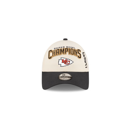 Kansas City Chiefs Super Bowl LVIII Champions Locker Room Youth 9FORTY Snapback Hat