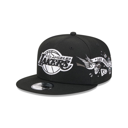 Los Angeles Lakers City Art 9FIFTY Snapback Hat - New Era Cap