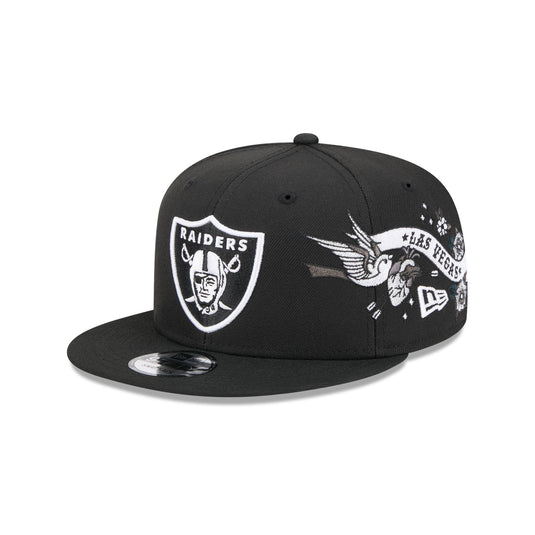 Las Vegas Raiders City Art 9FIFTY Snapback Hat - New Era Cap