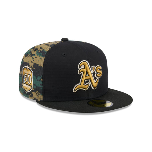 Athletics Digi Camo 59FIFTY Fitted Hat - New Era Cap