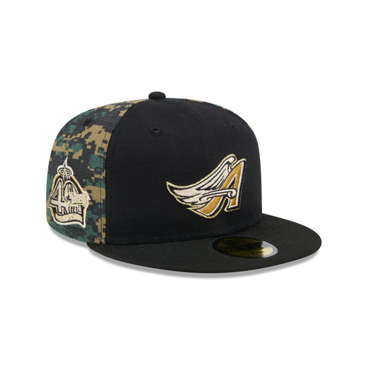 Los Angeles Angels Digi Camo 59FIFTY Fitted Hat - New Era Cap