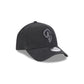 Los Angeles Rams Logo Essentials Black 9FORTY A-Frame Snapback Hat