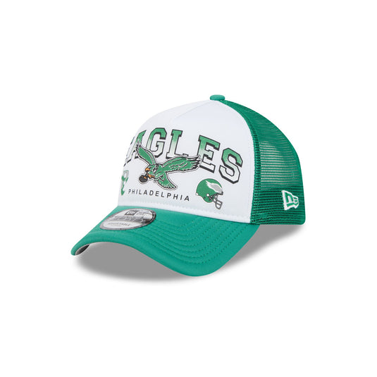 Philadelphia Eagles Sport Classics 9FORTY A-Frame Trucker Hat - New Era Cap