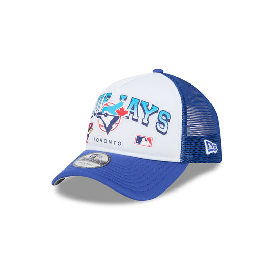 Toronto Blue Jays Sport Classics 9FORTY A-Frame Trucker Hat - New Era Cap