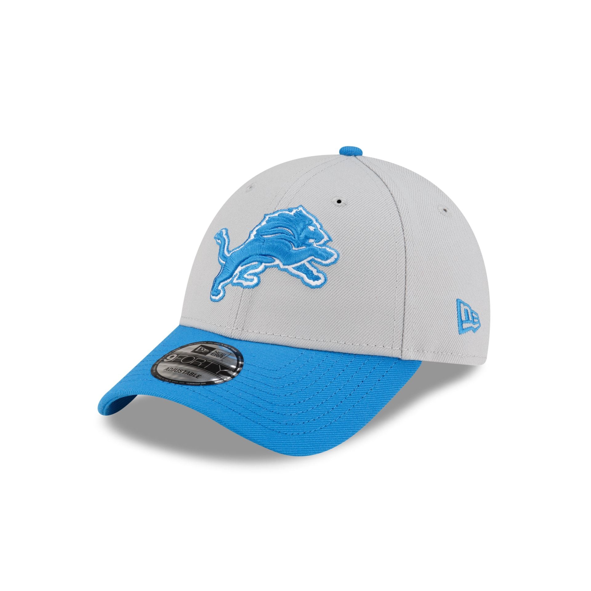 New Era Detroit Lions Motor City Adjustable Cap - Snapback Hat, Officially Licensed NFL