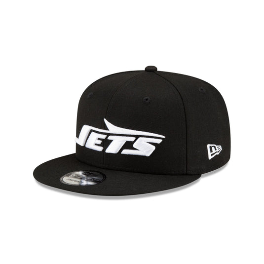 New York Jets Black & White 9FIFTY Snapback - New Era Cap