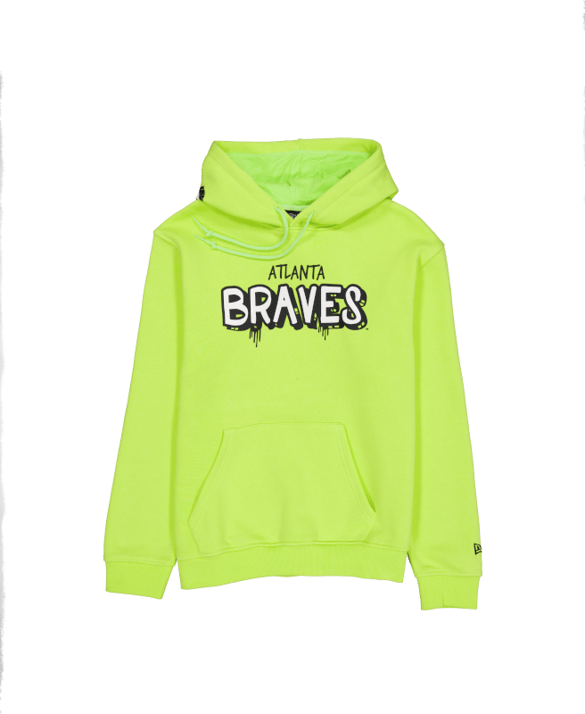 Atlanta Braves Hi Vis Doodle Hoodie