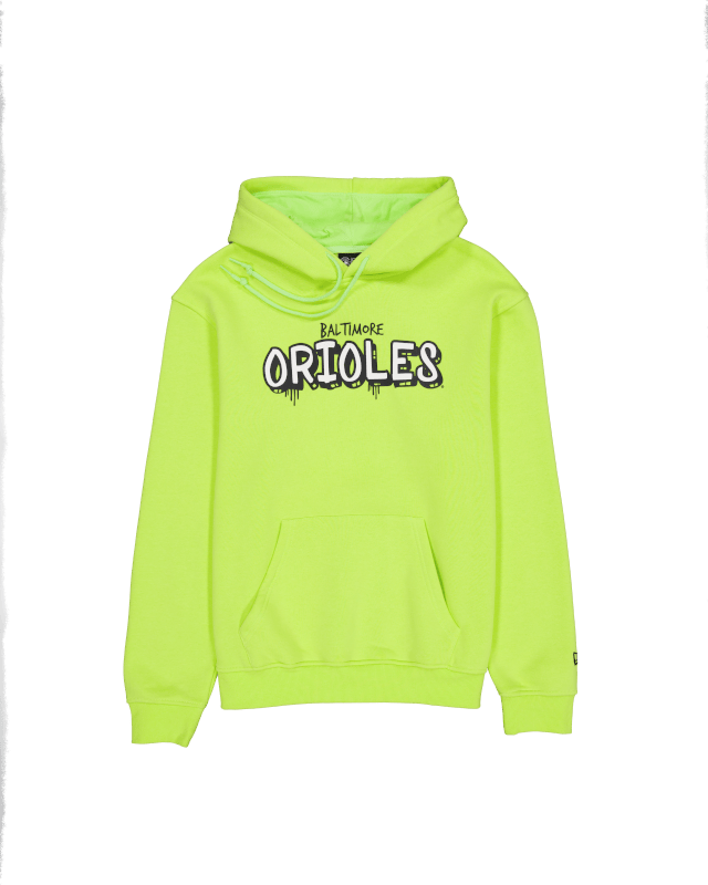Baltimore Orioles Hi Vis Doodle Hoodie