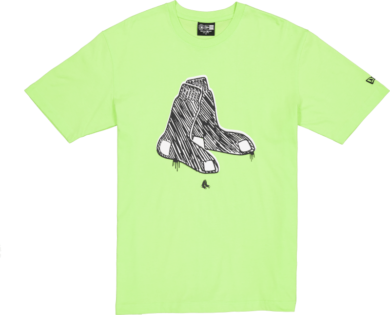 Boston Red Sox Hi Vis Doodle T-Shirt