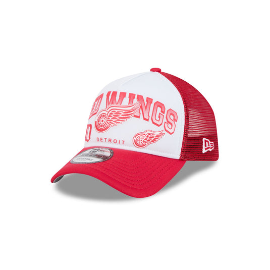 Detroit Red Wings Sport Classics 9FORTY A-Frame Trucker Hat - New Era Cap