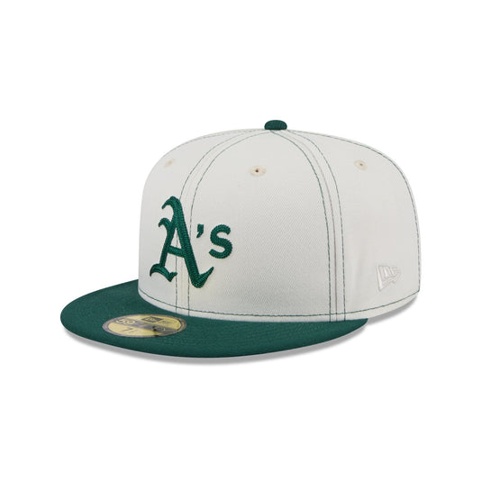 Athletics Sandy Linen 59FIFTY Fitted Hat - New Era Cap