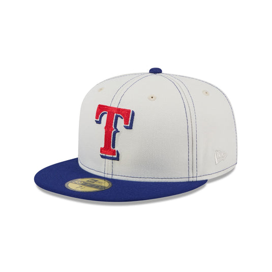 Texas Rangers Sandy Linen 59FIFTY Fitted Hat - New Era Cap