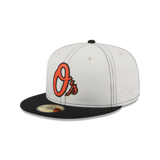 Baltimore Orioles Sandy Linen 59FIFTY Fitted Hat - New Era Cap